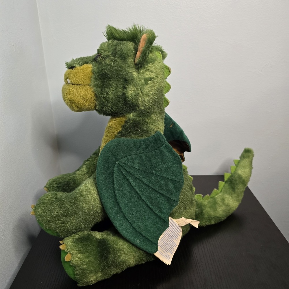 Pete's Dragon Elliot 15" Build A Bear Disney Green‎ Plush Stuffed Animal 2016 - Picture 4 of 8